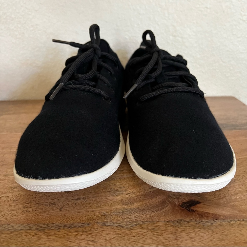 AllBirds Men's Wool Runners Natural Black Sneakers Size 9 - Picture 5 of 15